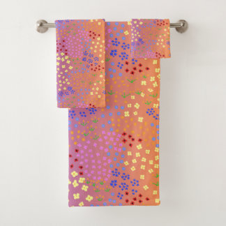 Kimono Floral- Tasogare (Twilight) Badhandtuch Set