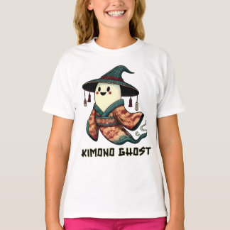 Kimono Geist - Trick oder Leckerbissen - Happy hal T-Shirt