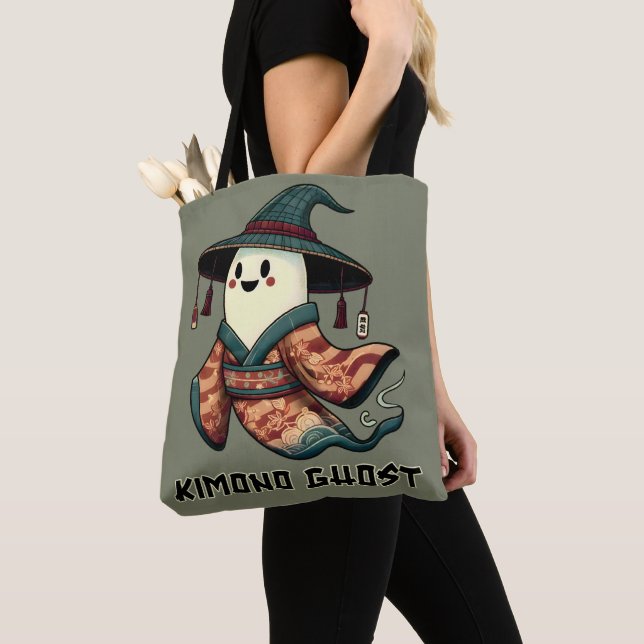Kimono Geist - Trick oder Leckerbissen - Happy hal Tasche (Von Nahem)