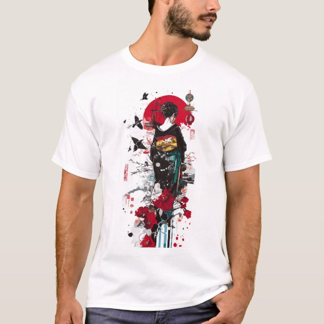 KIMONO GIRL T-Shirt (Vorderseite)