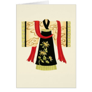Kimono japonais traditionnel avec imprimé floral