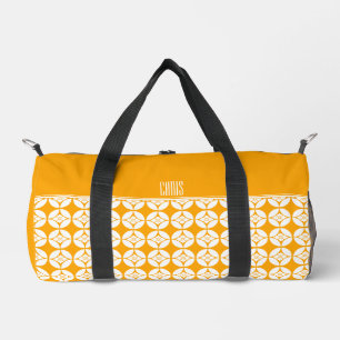 Kimono muster Bags 七 宝 花 菱 Shippo Hanabishi Duffle Bag