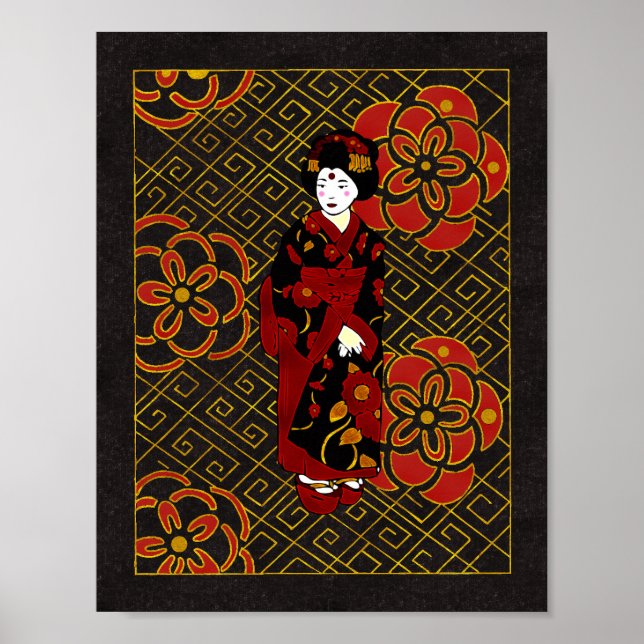 Kimono Poster (Vorne)