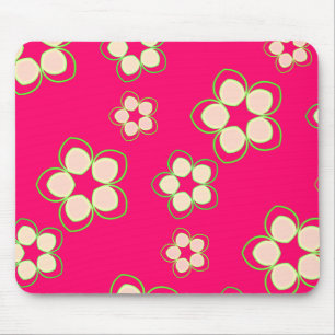 Kimono Rose Pink Lotus Mousepad