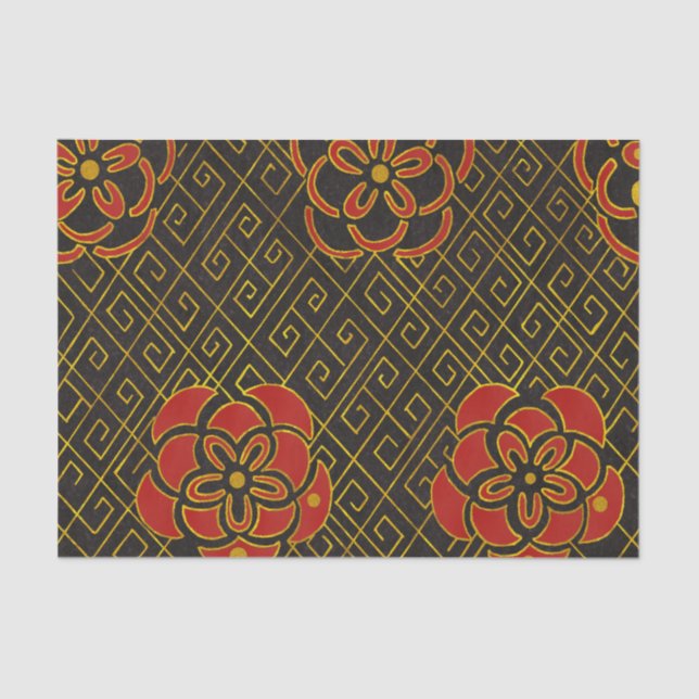 Kimono Seidenpapier (Vorderseite)