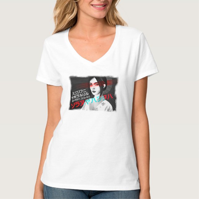 Kimono-T-Shirt T-Shirt (Vorderseite)