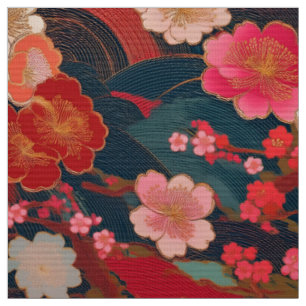 Kimono tissu japonais inspiré