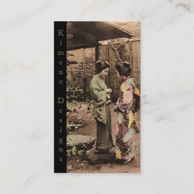 Kimono Visitenkarte (Vorderseite)