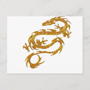 Kin ryu Japanischer Drache Postkarte