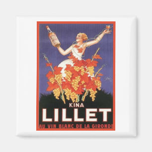 Kina Lillet Vintage-Werbung Magnet