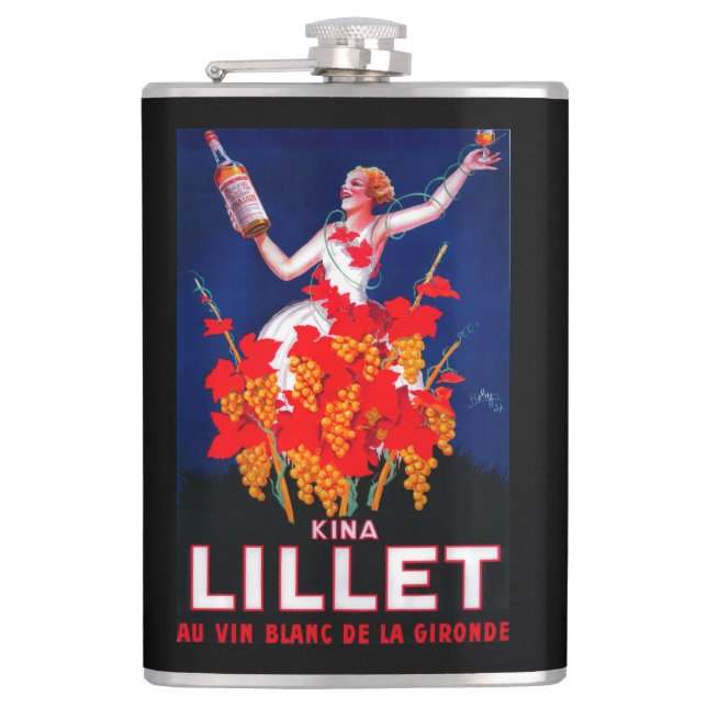 Kina Lillet Vintages PosterEurope Flachmann (Vorderseite)