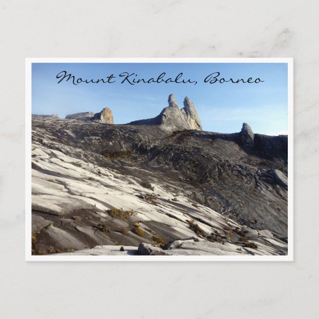 Kinabalu borneo postkarte (Vorderseite)
