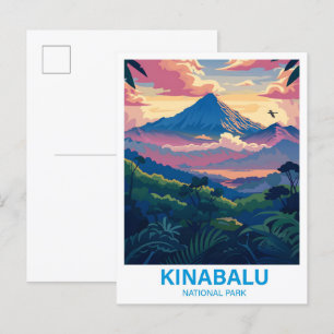 Kinabalu Nationalpark Sabah Malaysia Travel Postkarte