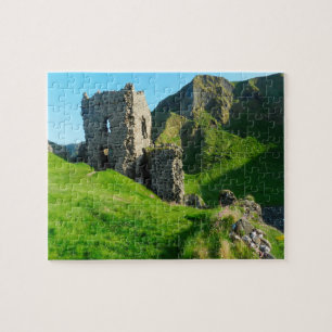 Kinbane Castle Antrim Irland.