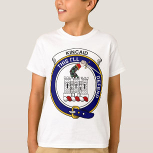 Kincaid Clan-Abzeichen T-Shirt