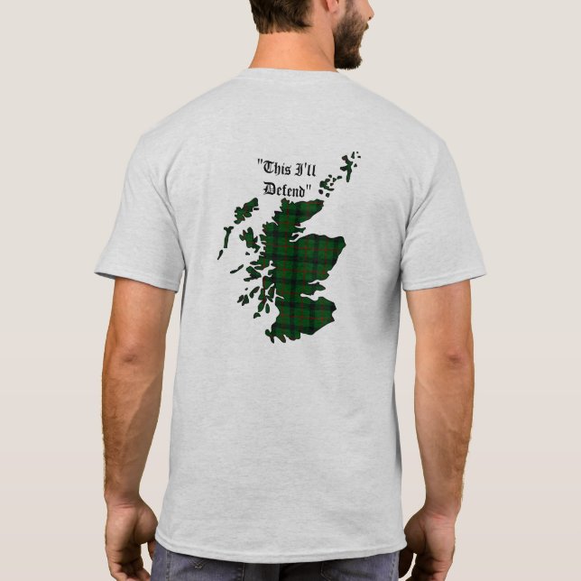 Kincaid Clan Adult T-Shirt (Rückseite)