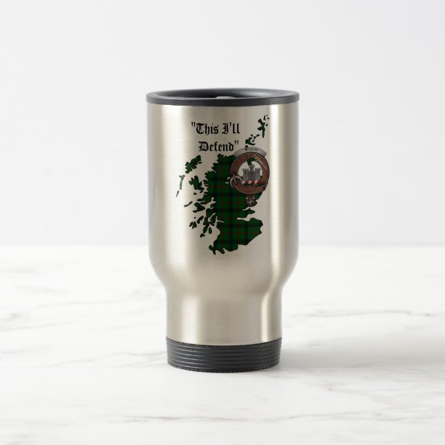 Kincaid Clan Badge Travel Mug (Centre)