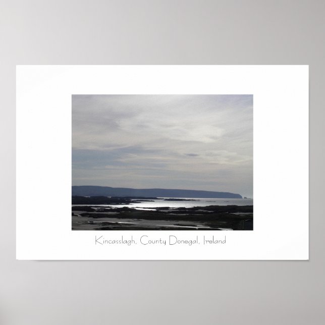 Kincasslagh, Landkreis Donegal, Irland Poster (Vorne)