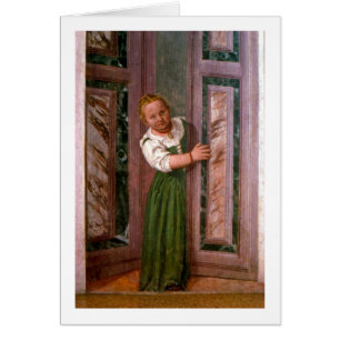 Kind an der Tür, vom Sala ein Crociera, an c.156