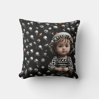 Kind, Baby, Glück, Liebe, Freude, Vergnügen, Kuche Kissen