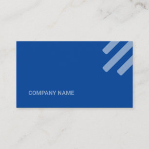 Kind Blue Tone Flat Shapes Qr-Code Visitenkarte