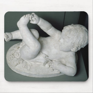 Kind, das mit seinem Fuß, 1779 spielt Mousepad