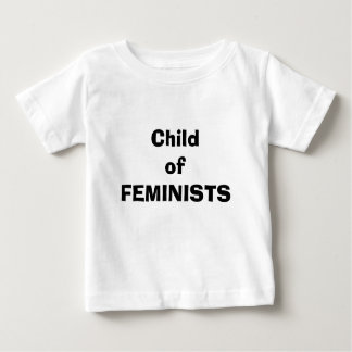 Kind der FEMINIST Baby T-shirt