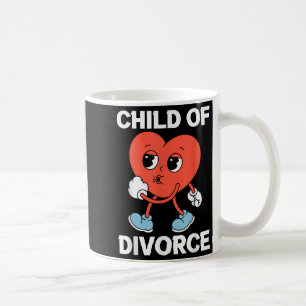 Kind der Scheidungsmotivation und -amp; Inspiratio Kaffeetasse
