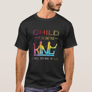 Kind des einen wahren Kings Jesus Christliche Bibe T-Shirt