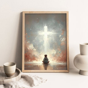 Kind des Glaubens, Christliche Wandkunst, Christli Poster