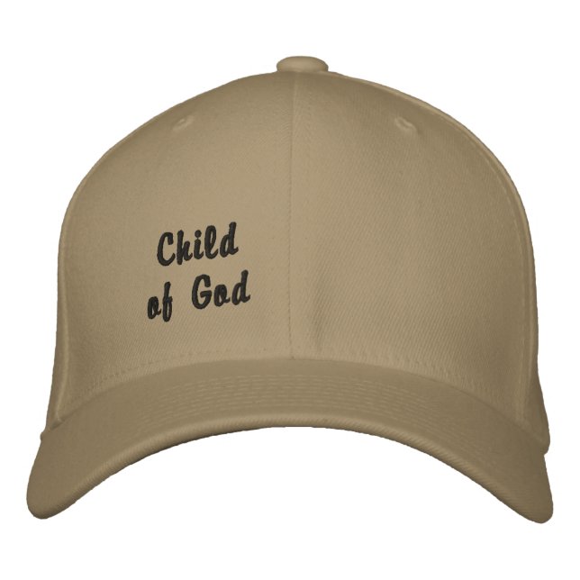 Kind des Gottes Bestickte Kappe (Vorderseite)