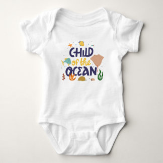 Kind des Ozeans Baby Strampler