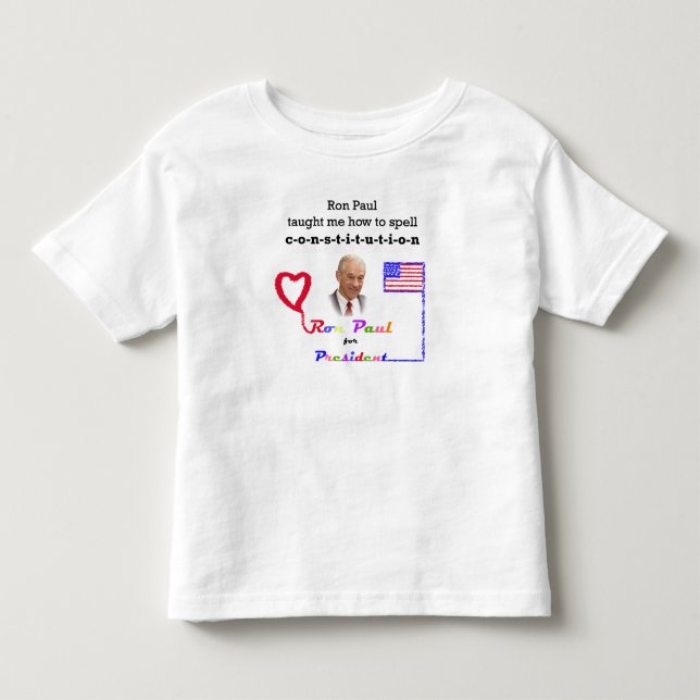Kind für Konstitution Ron Pauls | Kleinkind T-shirt (Vorderseite)