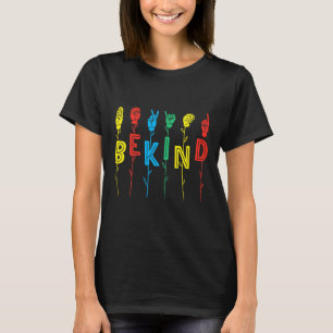 Kind-Gebärdensprache Handautismus Sensibilisierung T-Shirt