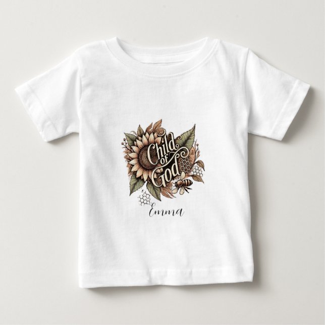 Kind Gottes Baby T-shirt (Vorderseite)
