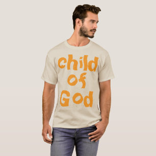 Kind Gottes Bibelangebot Orange White T-Shirt