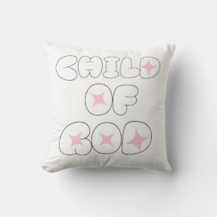 Kind Gottes / Blumenbrief/ Kinderschlafzimmer Kiss Kissen