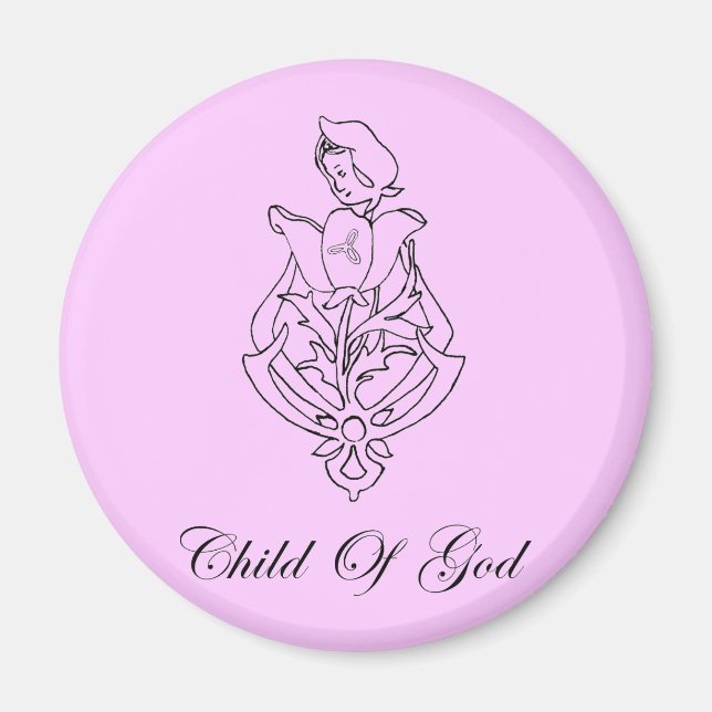 "Kind Gottes" Magnet (Vorne)