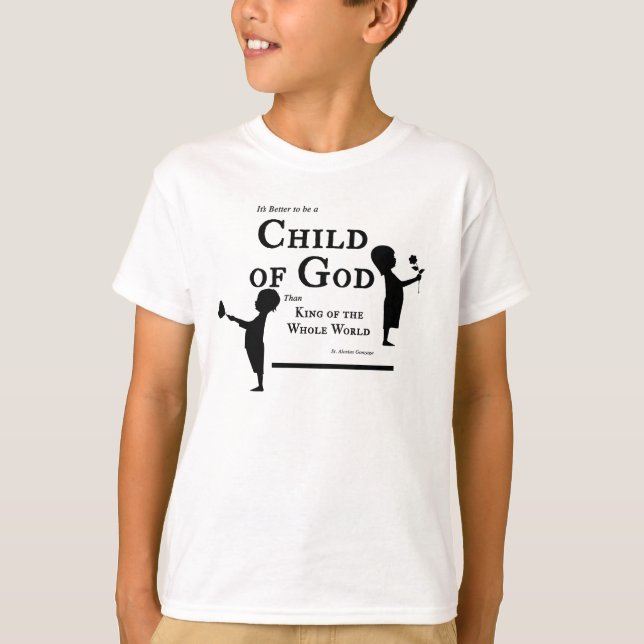 Kind Gottes T-Shirt (Vorderseite)