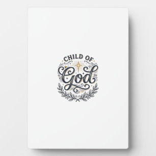 Kind Gottes Vintage-Engravings-Shirt-Design_1 Fotoplatte