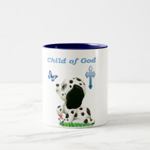 Kind Gottes Zweifarbige Tasse