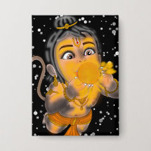 Kind Hanuman Knopf