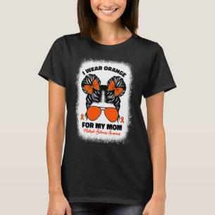 Kind Ich trage Orange für meine Mutter Ms Multiple T-Shirt