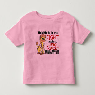 Kind im Kampf gegen Lungenkrebs Kleinkind T-shirt