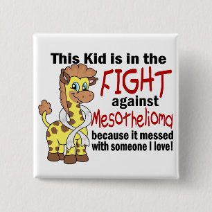 Kind im Kampf gegen Mesotheliom Button