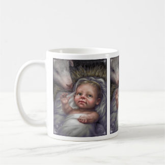 Kind im Manager Kaffeetasse