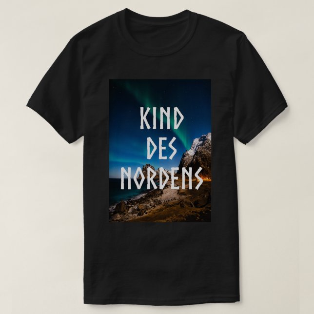Kind im Norden T-Shirt (Design vorne)