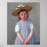 Kind in einem Strohhut, Mary Cassatt