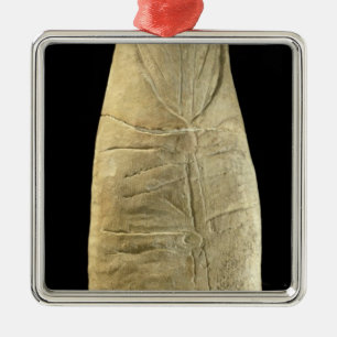 Kind in swaddling Kleidung Silbernes Ornament