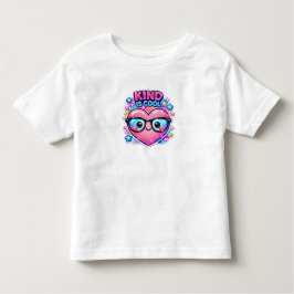 Kind Is Cool – Cute Toddler Girl T-Shirt
